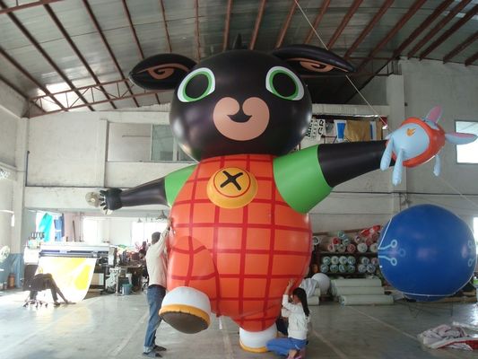 Custom Shaped 10m Diameter Air Filled Balloons 0.2mm PVC Material With Blower