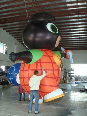 Custom Shaped 10m Diameter Air Filled Balloons 0.2mm PVC Material With Blower